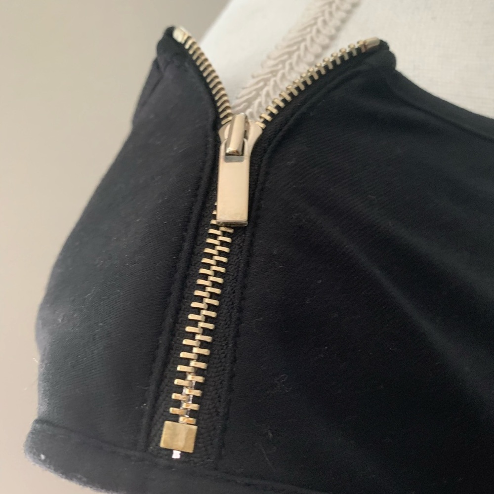 Black flare dress. Gently used. Sold as is.